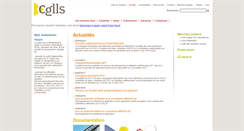 Desktop Screenshot of cglls.fr
